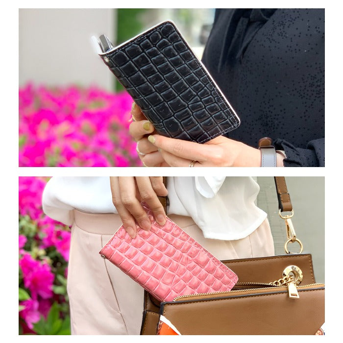 【Leo&Aoi公式ショップ】 iPhone 16 plus iPhone16plus ケース カバー 手帳型 本革 美クロコダイル 手帳型ケース アイフォン16プラス スマホケース【安心の返品保証付き】
