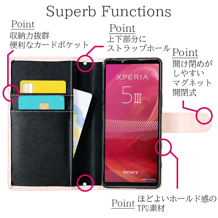 【Leo&Aoi公式ショップ】 GALAXY A52 5G SC-53B ケース 手帳型 スマッホ カバー 手帳型ケース sc53b galaxyA52 ギャラクシー スマホケース 【安心の返品保証付き】