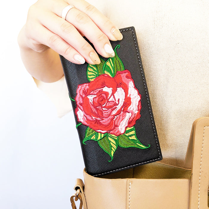 【Leo&Aoi公式ショップ】 iPhone Air iphoneair ケース カバー 手帳型 マダム刺繍 手帳型ケース アイフォン エアー スマホケース