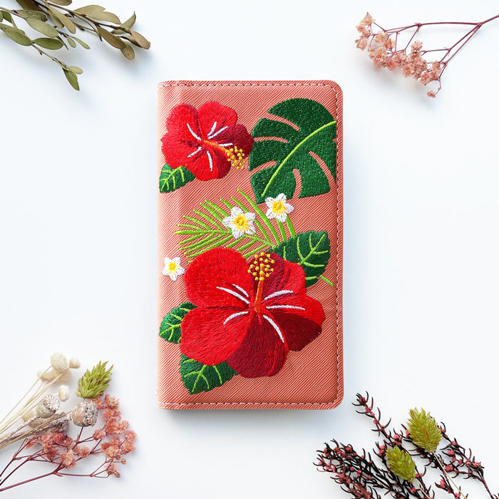 【Leo&Aoi公式ショップ】 XPERIA 5 IV SOG09 SO-54C ケース A204SO カバー 手帳型 マダム刺繍 手帳型ケース so54c エクスペリア スマホケース