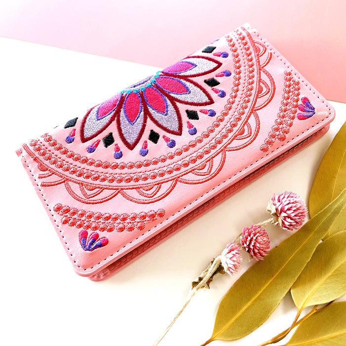 【Leo&Aoi公式ショップ】 Galaxy A57 5G SC-54G SCG39 SM-A576Q カバー 手帳型 エスニック 刺繍 手帳型ケース sc54g ギャラクシー スマホケース