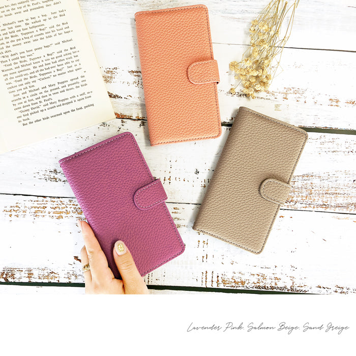 【Leo&Aoi公式ショップ】 らくらくスマートフォン F-53E ケース f53e カバー 手帳型 ハンドあり上品 手帳型ケース らくらくフォン docomo ドコモ スマホカバー 【安心の返品保証付き】