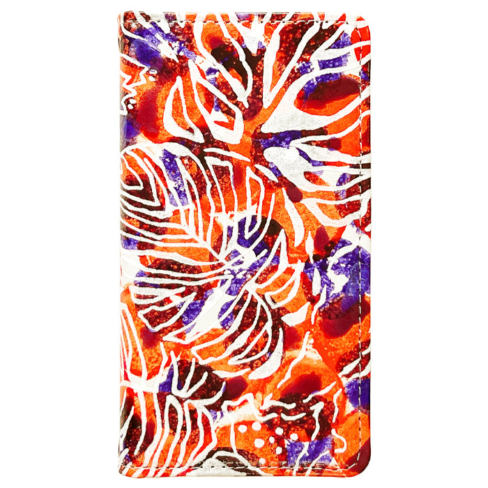 【Leo&Aoi公式ショップ】 GALAXY S23 SC-51D SCG19 ケース 手帳型 本革 ハワイアン柄 手帳型ケース sc51d galaxys23 ギャラクシー スマホケース【安心の返品保証付き】