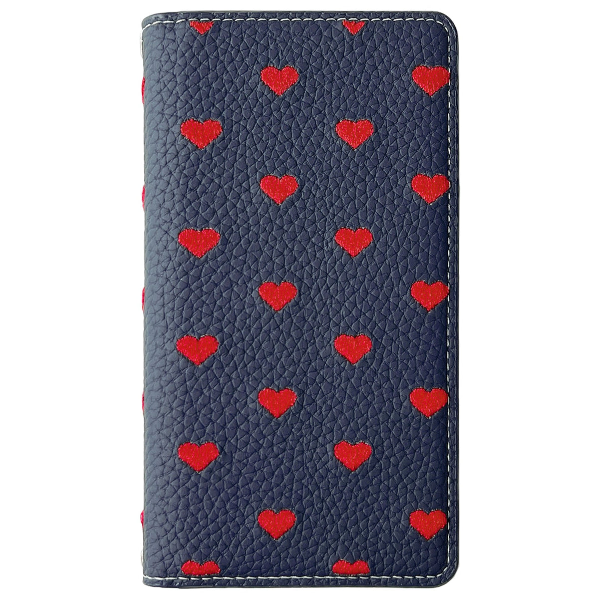 【Leo&Aoi公式ショップ】 iPhone Air iphoneair ケース カバー 手帳型 ハート刺繍 手帳型ケース アイフォン エアー スマホケース 【安心の返品保証付き】