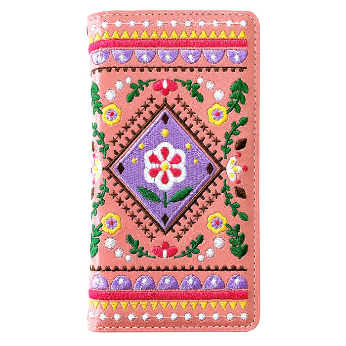 【Leo&Aoi公式ショップ】 iphone12mini ケース iPhone 12 mini カバー 手帳型 北欧 刺繍 手帳型ケース アイフォン12 ミニ スマホケース