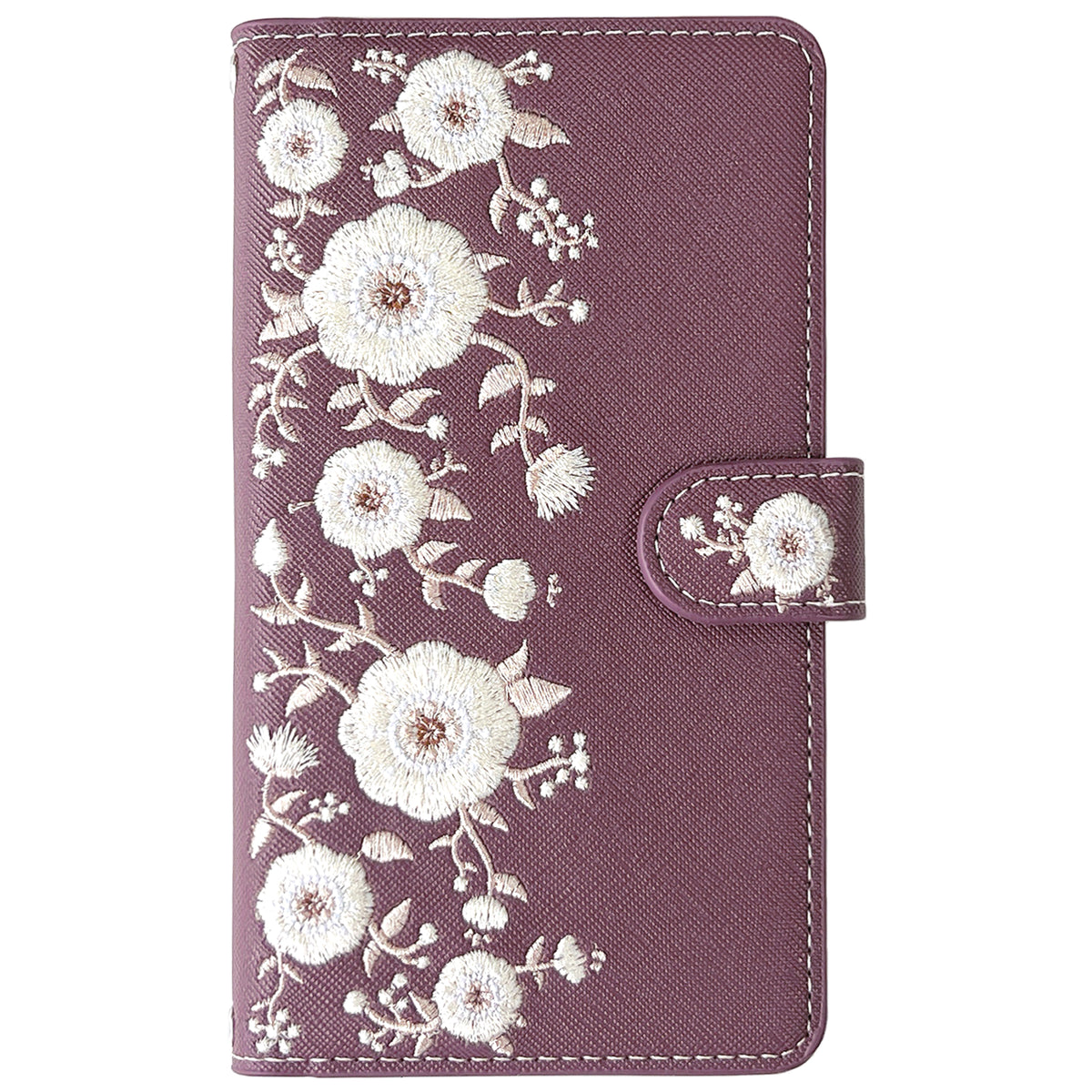 【Leo&Aoi公式ショップ】 インド刺繍 スマホケース 手帳型ケース 100機種以上対応