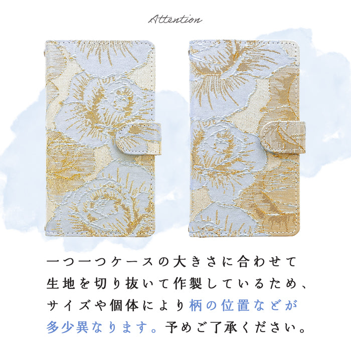 【Leo&Aoi公式ショップ】 iPhone11 iPhone 11 ケース カバー 手帳型 ジャガードローズ 手帳型ケース アイフォン11 手帳 アイフォン スマホケース【安心の返品保証付き】