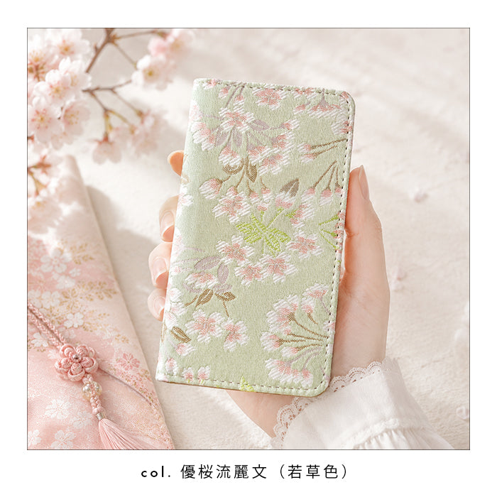 【Leo&Aoi公式ショップ】 GALAXY A54 5G SC-53D SCG21 ケース 西陣織 着物 京極 手帳型ケース sc53d ギャラクシー galaxya54 スマホケース 【安心の返品保証付き】