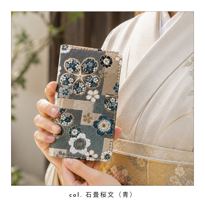 【Leo&Aoi公式ショップ】 XPERIA 10 II SO-41A ケース カバー SOV43 手帳型 A001SO 西陣織 着物 京極 手帳型ケース so41a エクスペリア スマホケース 【安心の返品保証付き】