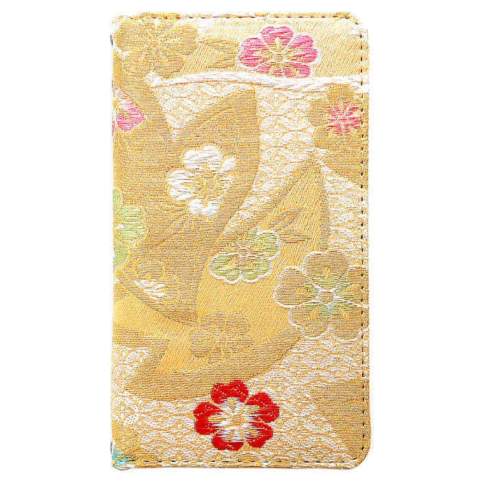 【Leo&Aoi公式ショップ】 AQUOS wish4 ケース SH-52E SH-M27 A403SH SHG13 A402SH カバー 手帳型 西陣織 着物 松 手帳型ケース sh52e アクオス ウィッシュ4 スマホケース 【安心の返品保証付き】
