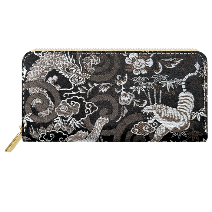 【Leo&Aoi公式ショップ】 長財布 西陣織 京極ラウンド型長財布 財布 カード収納 和柄 和風 織物 伝統 【安心の返品保証付き】