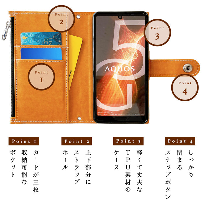 【Leo&Aoi公式ショップ】 XPERIA Ace II SO-41B ケース カバー おしゃれ 部長 手帳型ケース so41b エクスペリア スマホケース