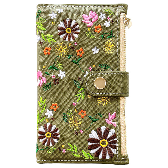 【Leo&Aoi公式ショップ】 iPhone16e ケース iPhone 16e カバー 手帳型 おしゃれ 花刺繍 手帳型ケース アイフォン16e スマホケース