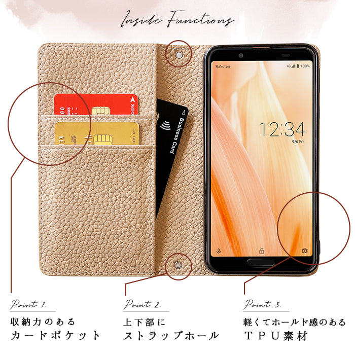 【Leo&Aoi公式ショップ】 iPhone15 ケース iPhone 15 カバー 手帳型 ちょこっと財布付き 上品 型押し 手帳型ケース アイフォン15 スマホケース 携帯ケース