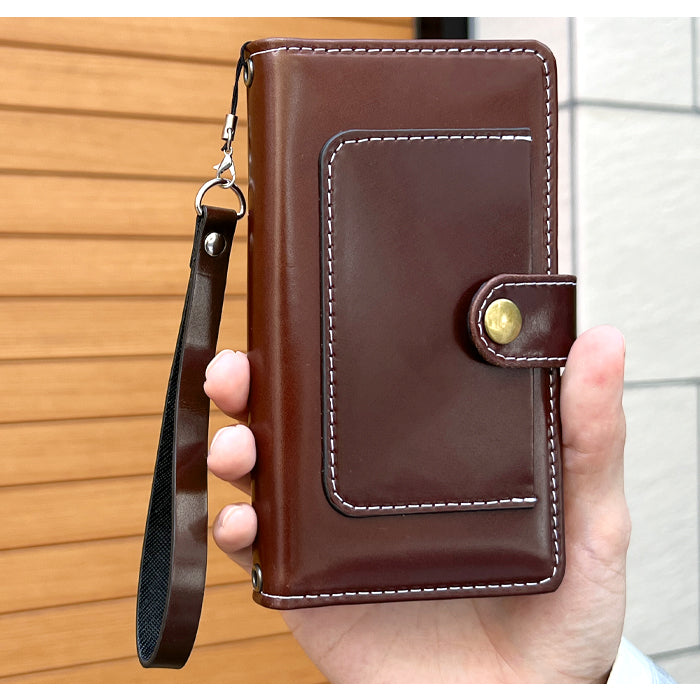 【Leo&Aoi公式ショップ】 ホースレザー コードバン ストラップ 本革 マルチストラップ 携帯ストラップ レザー 携帯 スマホ キーホルダー パスケース 定期入れ リストストラップ 革 馬革 手帳型 スマホケース 落下防止 レディース メンズ 【安心の返品保証付き】