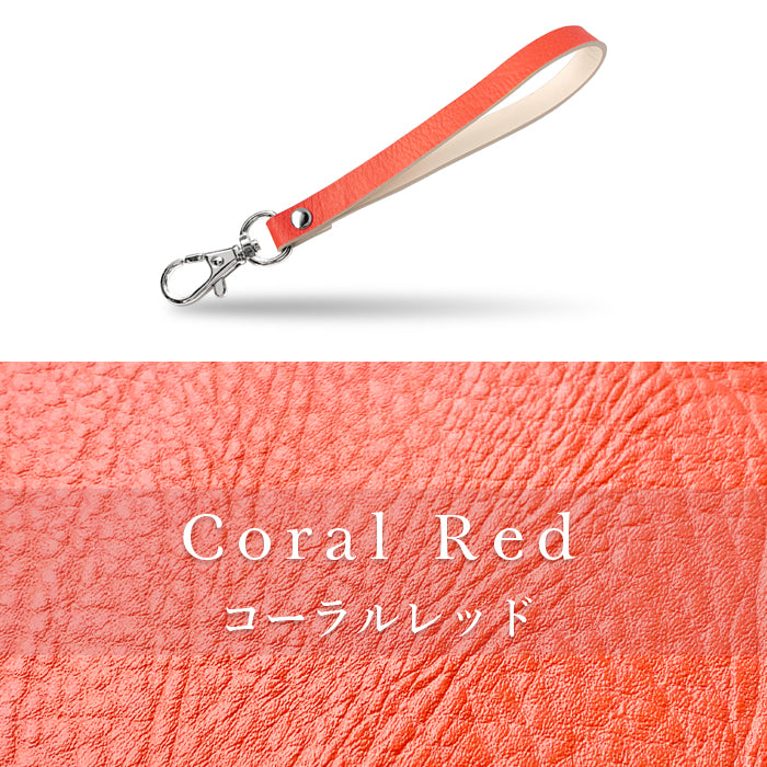 【Leo&Aoi公式ショップ】 牛革 エレガントな型押し ナスカン付き ストラップ 本革 マルチストラップ 携帯ストラップ レザー 携帯 スマホ キーホルダー パスケース 定期入れ リストストラップ 革 手帳型 スマホケース スマホカバー 手帳型ケース 落下防止 パステルカラー レディース メンズ 【安心の返品保証付き】