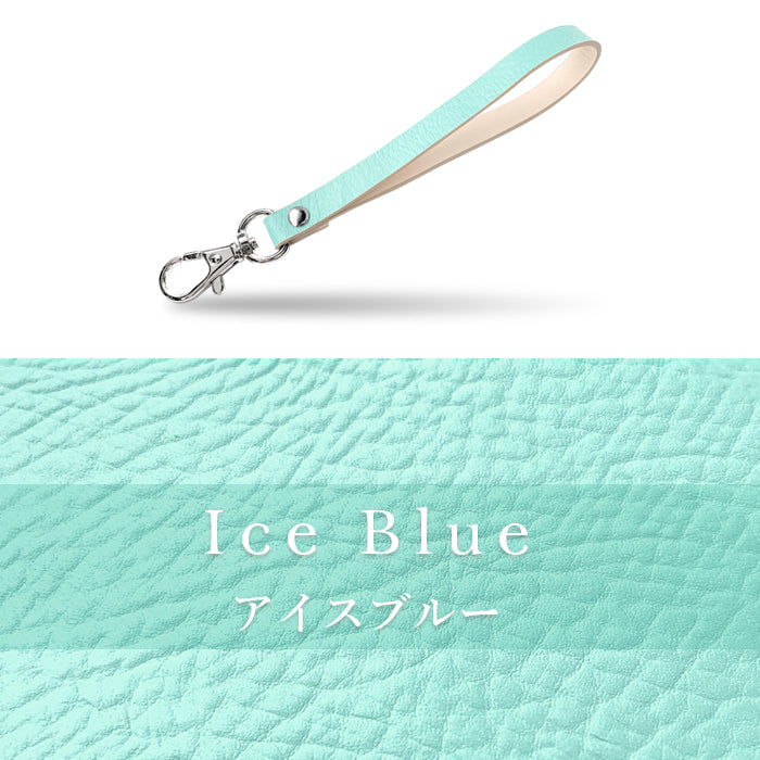 【Leo&Aoi公式ショップ】 牛革 エレガントな型押し ナスカン付き ストラップ 本革 マルチストラップ 携帯ストラップ レザー 携帯 スマホ キーホルダー パスケース 定期入れ リストストラップ 革 手帳型 スマホケース スマホカバー 手帳型ケース 落下防止 パステルカラー レディース メンズ 【安心の返品保証付き】