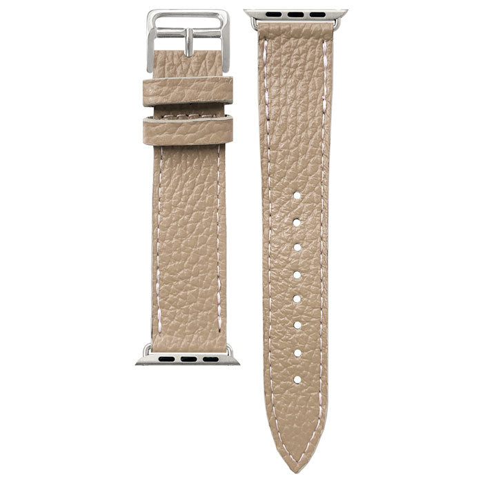 【Leo&Aoi公式ショップ】 ちょっとハイソな 本革 アップルウォッチ バンド Apple Watch レザー 付け替え 交換 ベルト applewatchseries 7 SE 6 5 4 3 2 1 全シリーズ対応 革 型押し 38mm 40mm 41mm 42mm 44mm 45mm 【安心の返品保証付き】