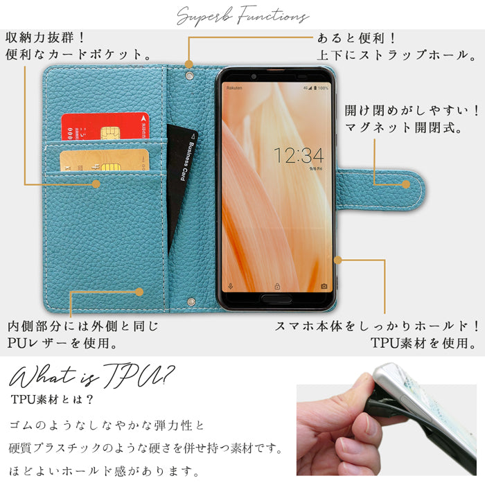 【Leo&Aoi公式ショップ】 iPhone 14 Plus ケース カバー iPhone14plus 手帳型 ハンドあり上品 手帳型ケース アイフォン 14 プラス スマホケース 【安心の返品保証付き】