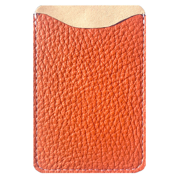 【Leo&Aoi公式ショップ】 牛革 ちょっとハイソな本革 スマホ カード収納 カードケース 貼り付け 背面 薄型 カードポケット 背面収納 レザー ポケット カード入れ スリム ICカード 定期入れ シール CARD POCKET 革 レザー 収納ポケット 【安心の返品保証付き】