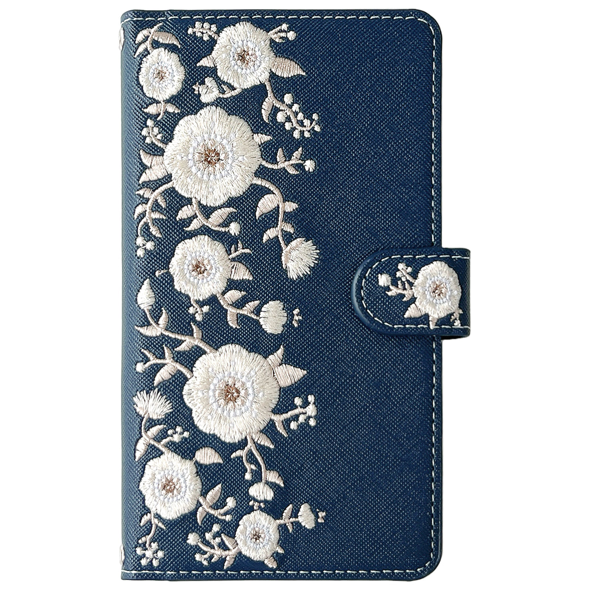 【Leo&Aoi公式ショップ】  インド刺繍 スマホケース 手帳型ケース 100機種以上対応