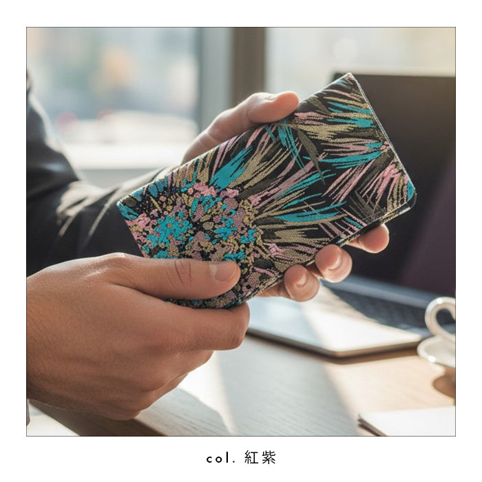 【Leo&Aoi公式ショップ】 iPhone16e ケース iPhone 16e カバー 手帳型 西陣織 着物 花火 手帳型ケース アイフォン16e スマホケース 【安心の返品保証付き】