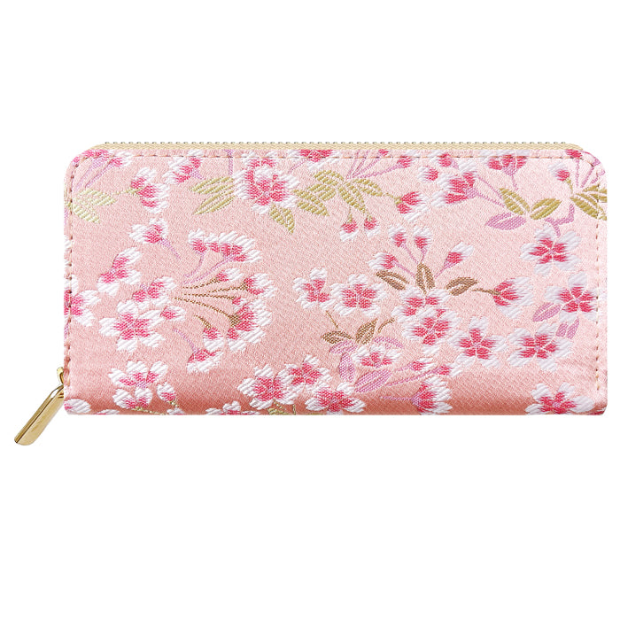 【Leo&Aoi公式ショップ】 長財布 西陣織 京極ラウンド型長財布 財布 カード収納 和柄 和風 織物 伝統 【安心の返品保証付き】