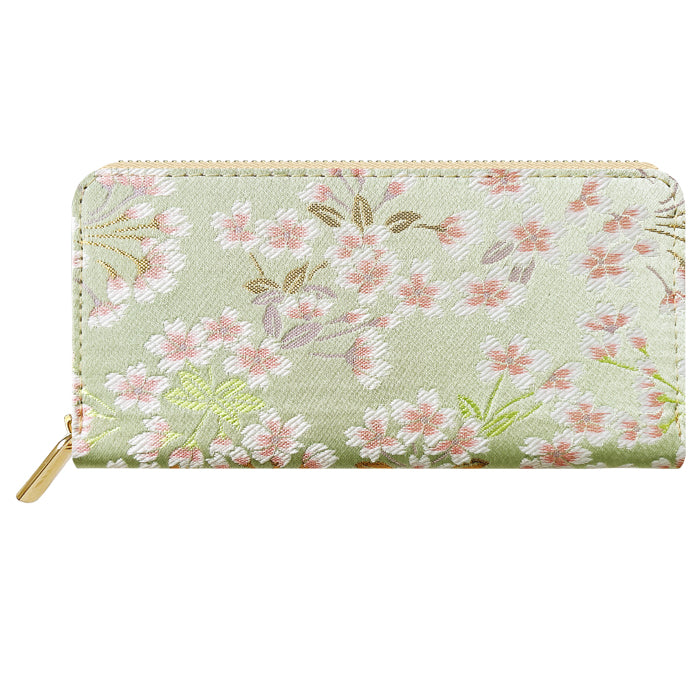 【Leo&Aoi公式ショップ】 長財布 西陣織 京極ラウンド型長財布 財布 カード収納 和柄 和風 織物 伝統 【安心の返品保証付き】