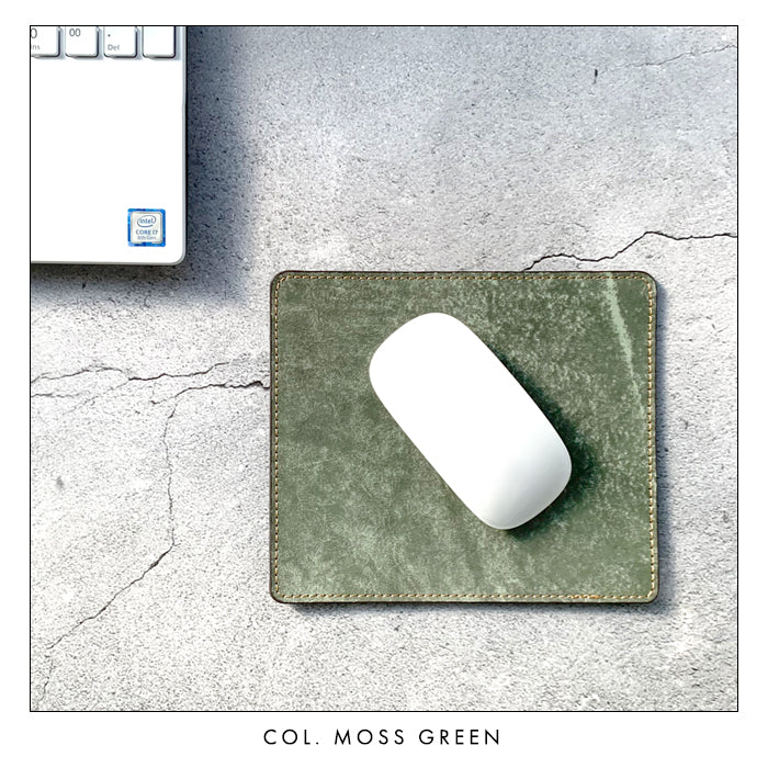 【Leo&Aoi公式ショップ】 イタリア産 マヤベリー マウスパッド 本革 レザー 革 上質 タンニンなめし オフィス ビジネス ステーショナリー マウス パッド 文具 敷物 【安心の返品保証付き】