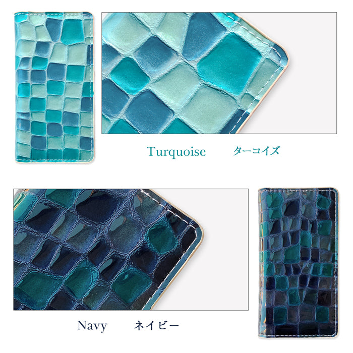 【Leo&Aoi公式ショップ】 iPhone15pro ケース iPhone 15 pro カバー 手帳型 本革 ちょっと上品なステンドグラス 手帳型ケース アイフォン15プロ スマホケース【安心の返品保証付き】