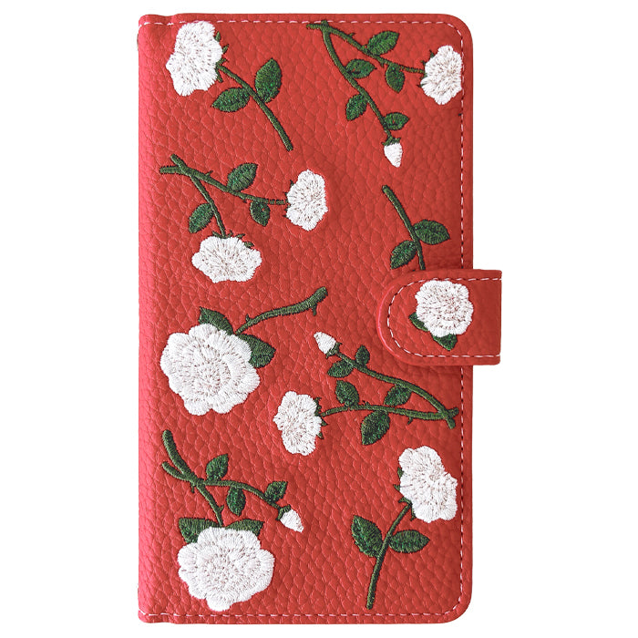 【Leo&Aoi公式ショップ】 Google Pixel 8a ケース カバー pixel8a 手帳型 バラ刺繍 手帳型ケース グーグル ピクセル8a スマホケース 【安心の返品保証付き】