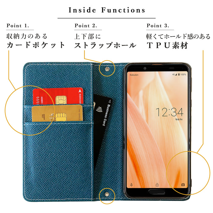 【Leo&Aoi公式ショップ】 XPERIA 10 III SO-52B ケース SOG04 カバー 手帳型 A102SO スマホケース ちょこっと財布付き 上質な型押し 手帳型ケース XQ-BT44 so52b エクスペリア スマホケース