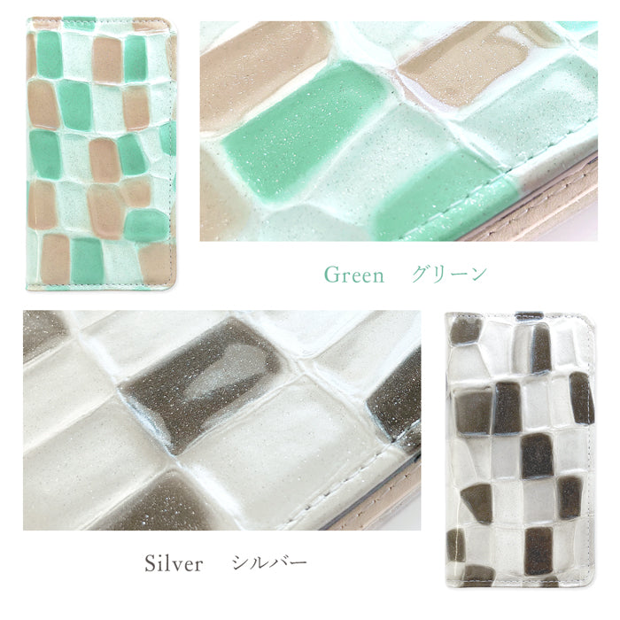 【Leo&Aoi公式ショップ】 BASIO active2 SHG12 ケース active SHG09 カバー 手帳型 本革 ステンドグラス エナメル 手帳型ケース ベイシオ アクティブ 2 携帯ケース スマホケース【安心の返品保証付き】